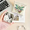 Diamond Painting Dragonfly and Flower PU Storage Bag Coin Purse
