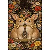 Rabbit Full Stamped Cross Stitch 11CT 3-Strand 40x60cm