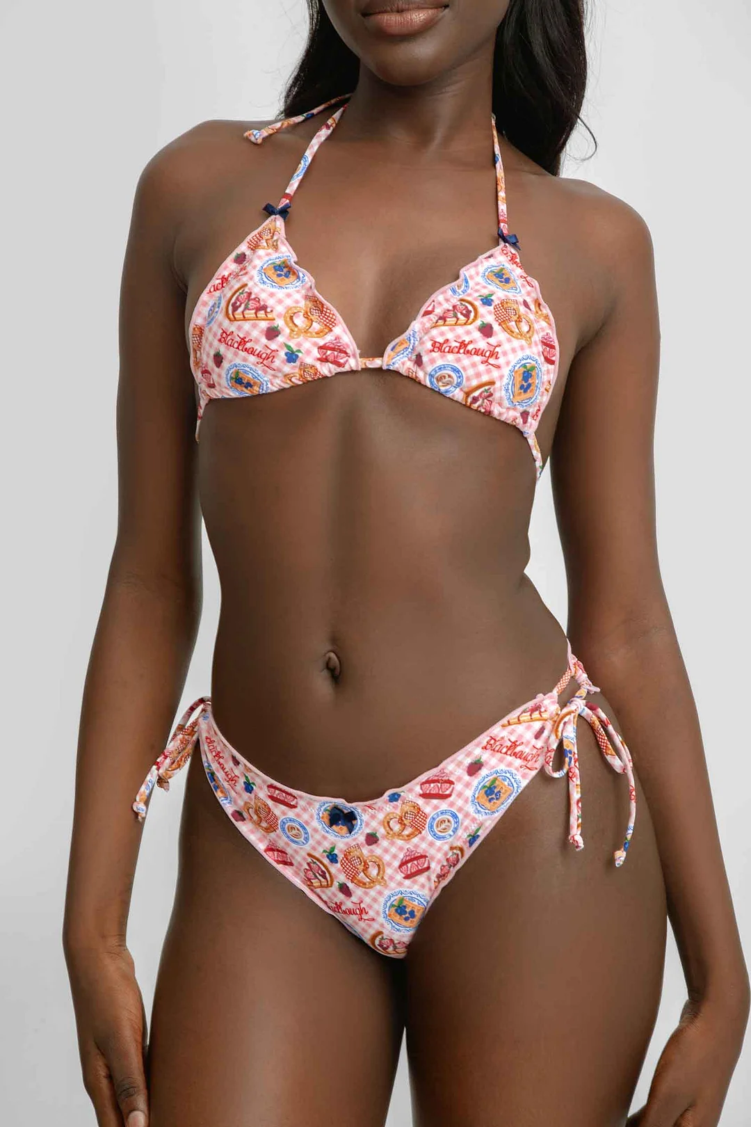 Emma Frilled Adjustable Bottoms / Brunch Date FINAL SALE