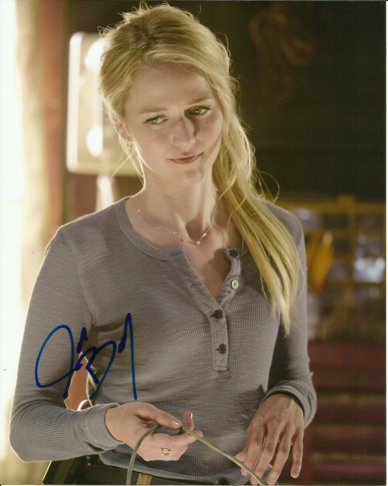 JOHANNA BRADDY SIGNED QUANTICO Photo Poster painting UACC REG 242 (3)