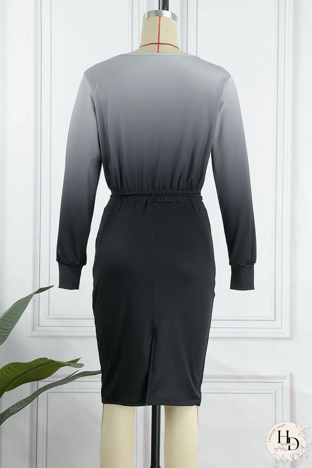 Black Casual Print Patchwork O Neck Long Sleeve Two Pieces