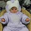 [Heartbeat Dolls] 20'' Serena Reborn Baby Doll - Realistic And Lifelike with Brown Hair - RBBI-Myrebornbabydoll® Myrebornbabydoll®