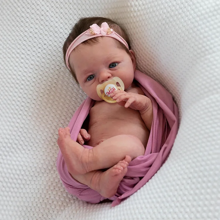 12" & 16" Supple and Soft Limbs, Flexible Silicone Reborn Baby Doll Girl or Boy Named Bindo and Nariver