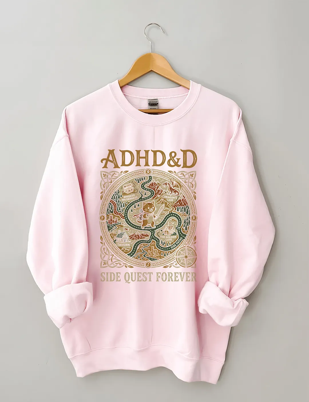 ADHD&D Side Quest Forever Sweatshirt