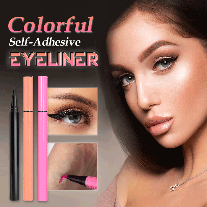 Colorful Self-Adhesive Eyeliner（50% OFF）