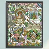 Four Seasons Of Spring-14CT Stamped Cross Stitch 40*51cm/15.75*20.08in tapestrymarket
