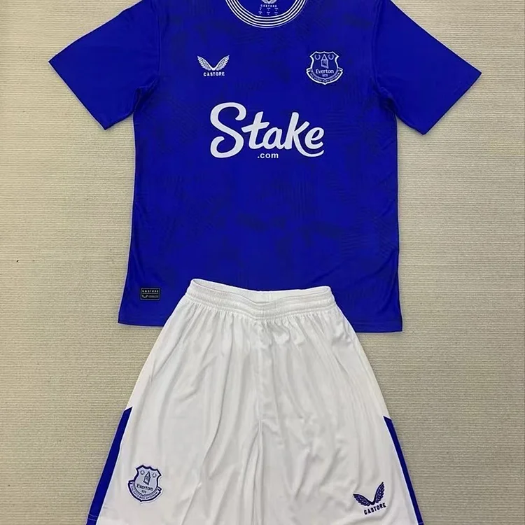 24-25 kids Everton home jersey