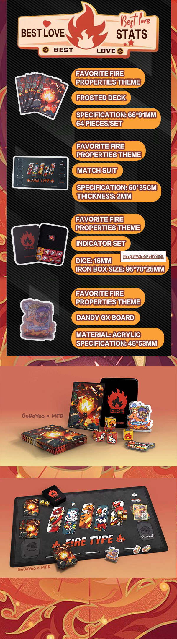  Pokémon Ptcg  Fire Enegry Cards