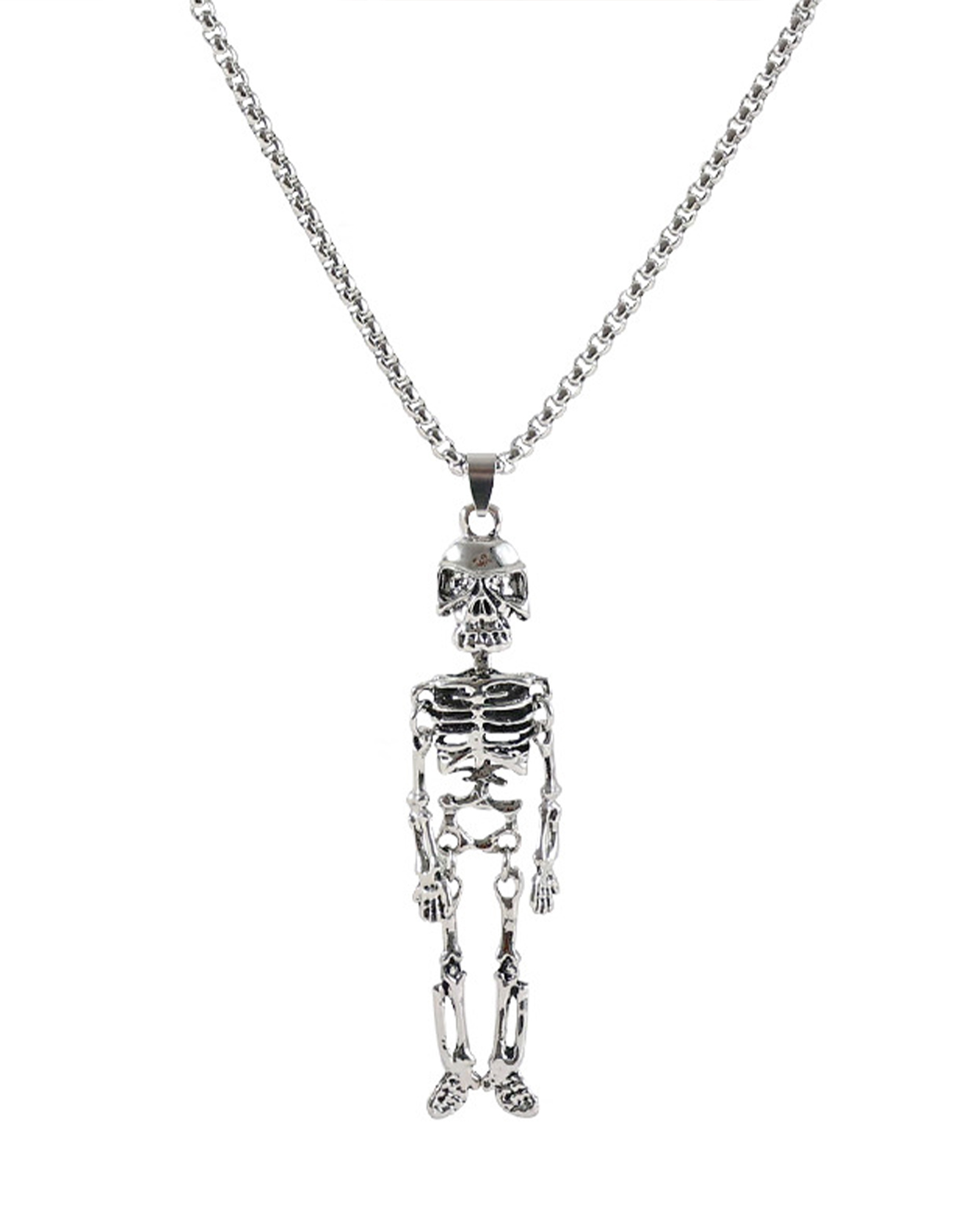 Skull Skeleton Necklace / TECHWEAR CLUB / Techwear