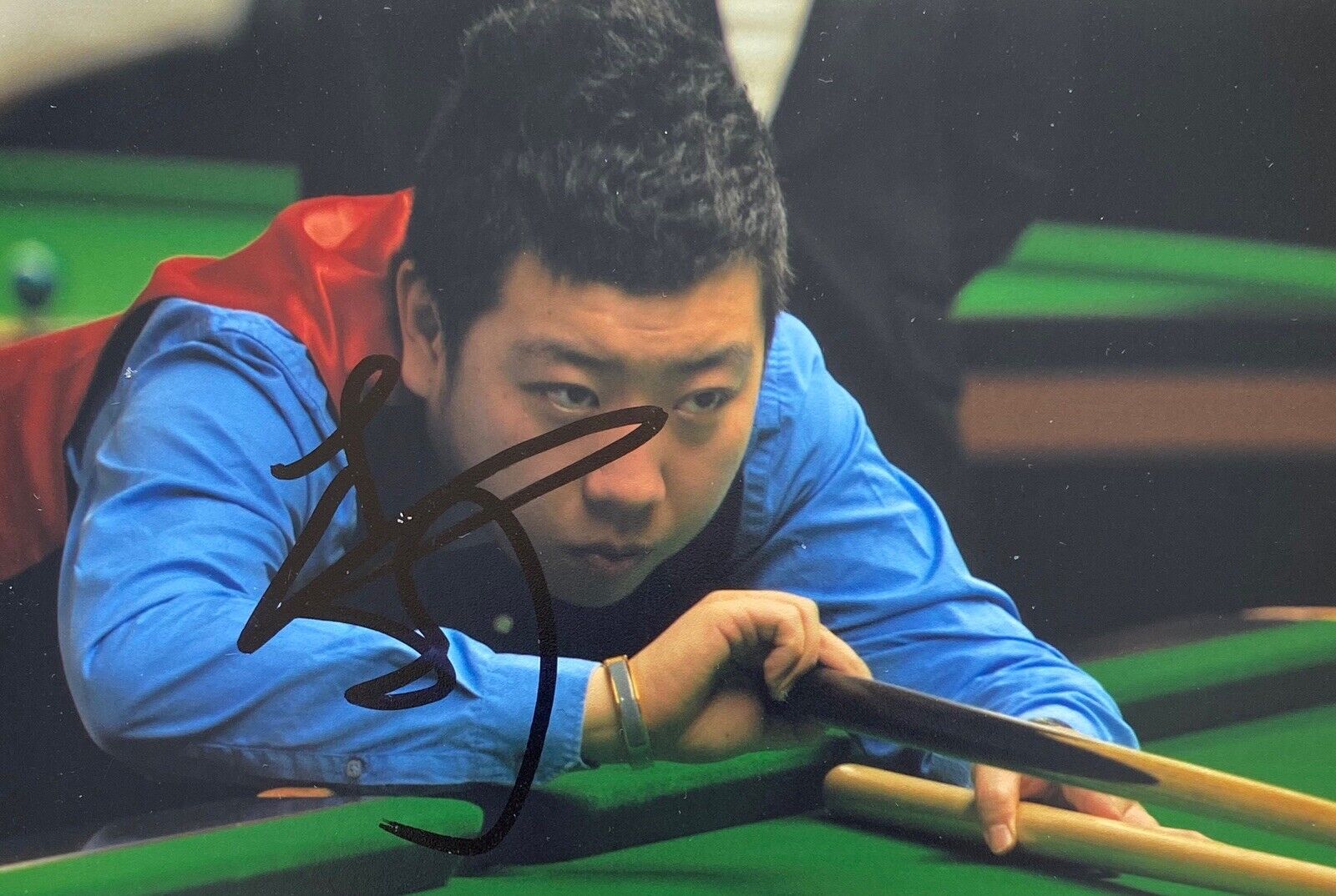 Li Hang Genuine Hand Signed 6X4 Photo Poster painting - Snooker 2