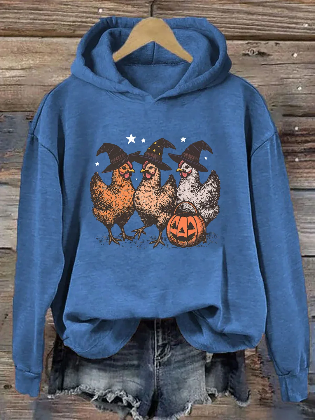 Chicken Funny Halloween Hoodie