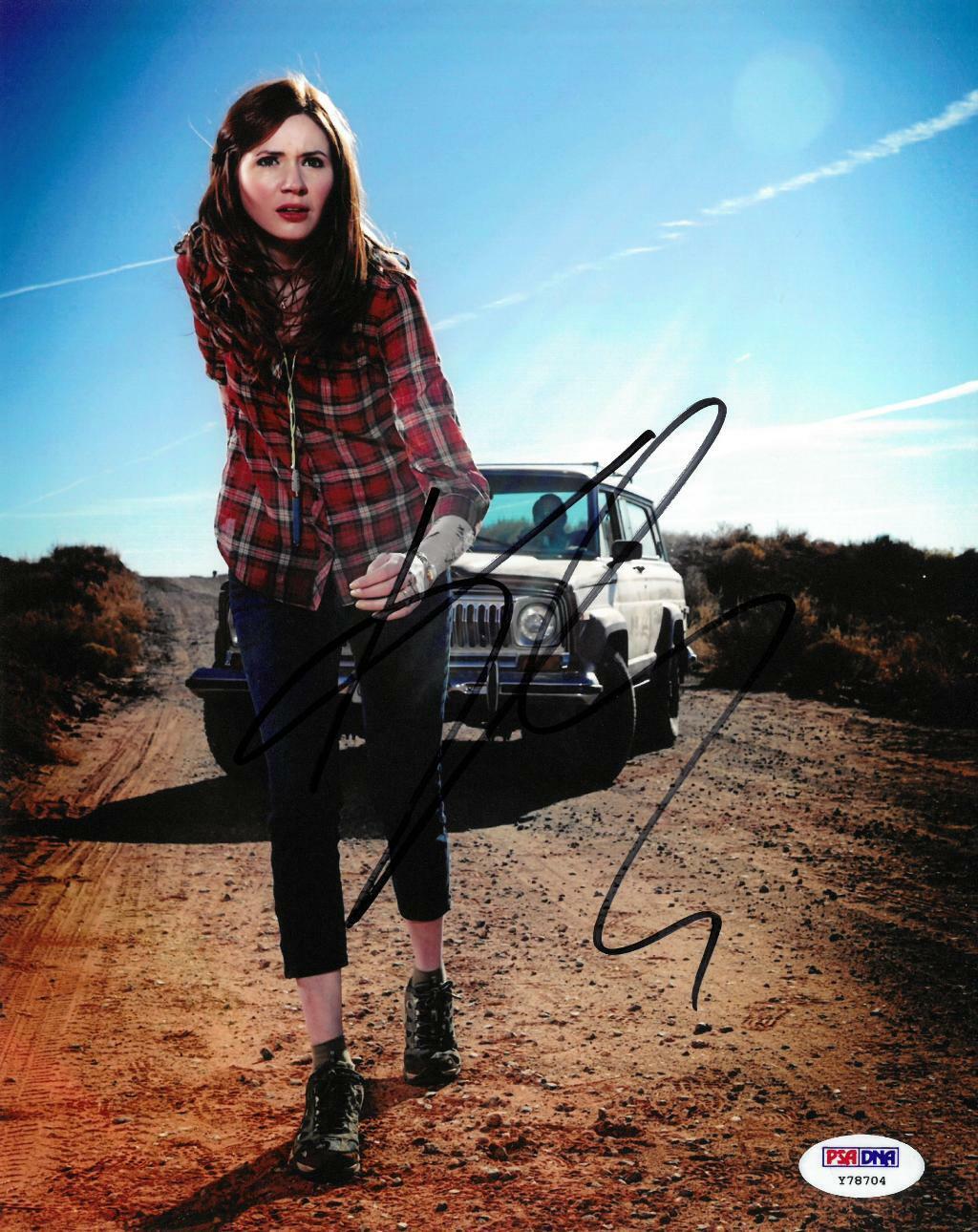 Karen Gillan Signed Doctor Who Authentic Autographed 8x10 Photo Poster painting PSA/DNA #Y78704