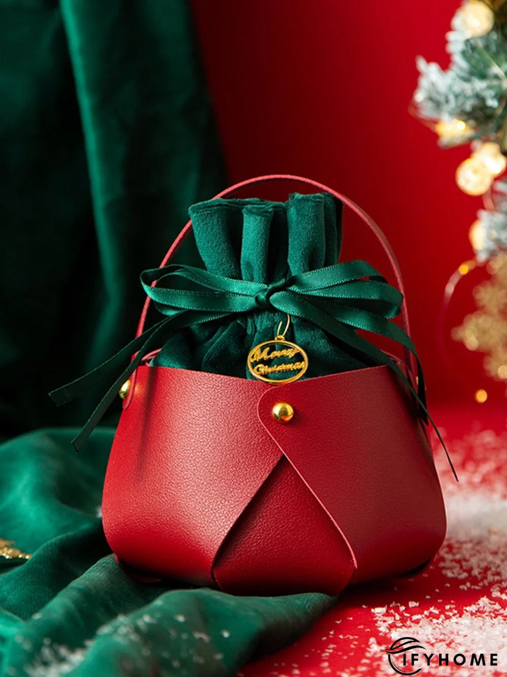 Christmas Apple Bag Gift Bag Storage Bag Xmas Storage Bag | IFYHOME