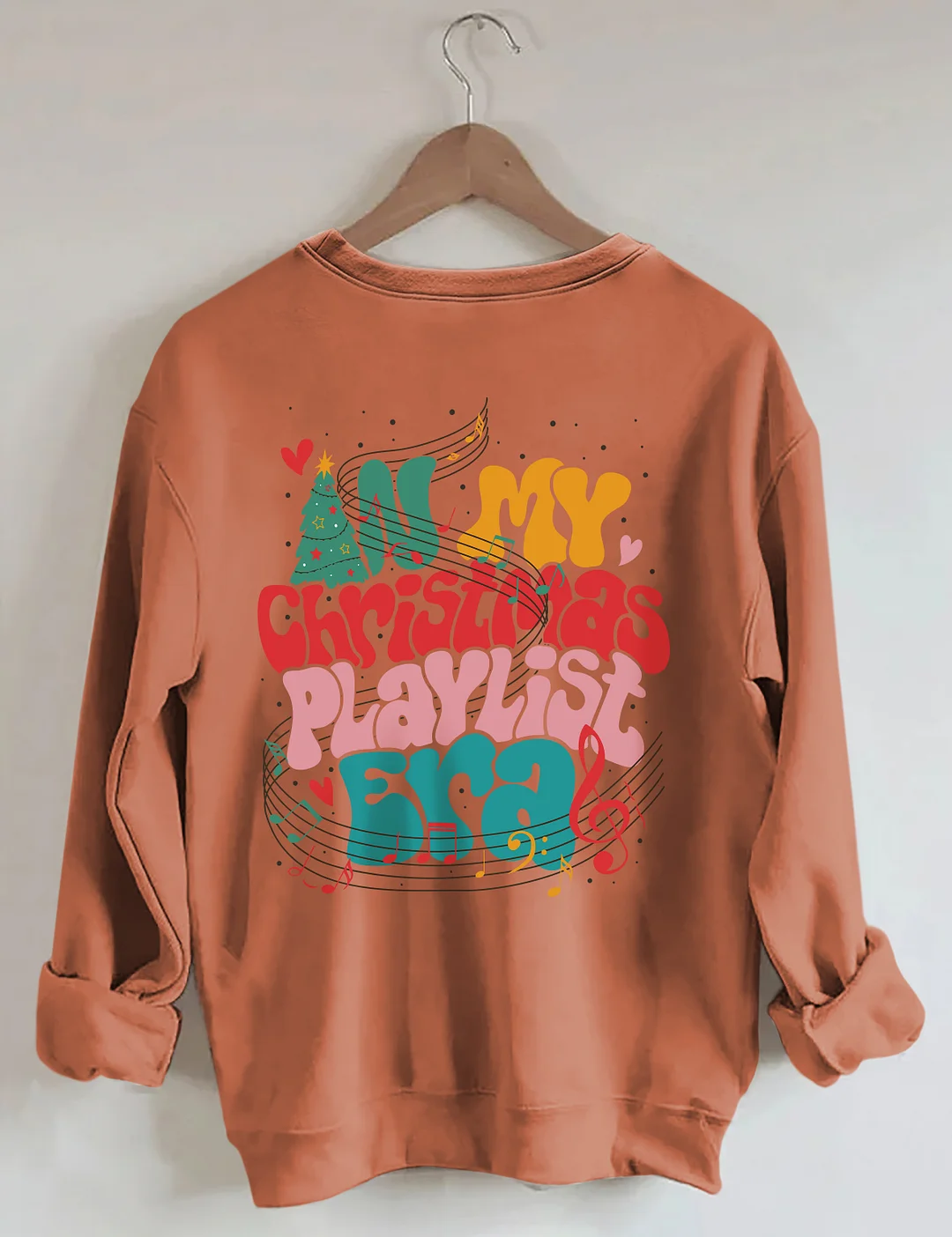 In My Christmas Playlist Era Sweatshirt