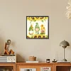 >SALE<5D DIY Full Round Drill Diamond Painting Spring Gnomes Home Decor Kit 30x30cm