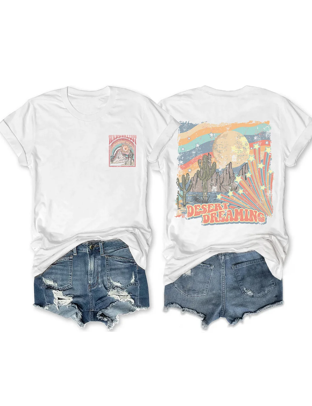 Wander Lust Desert Dreaming T-shirt