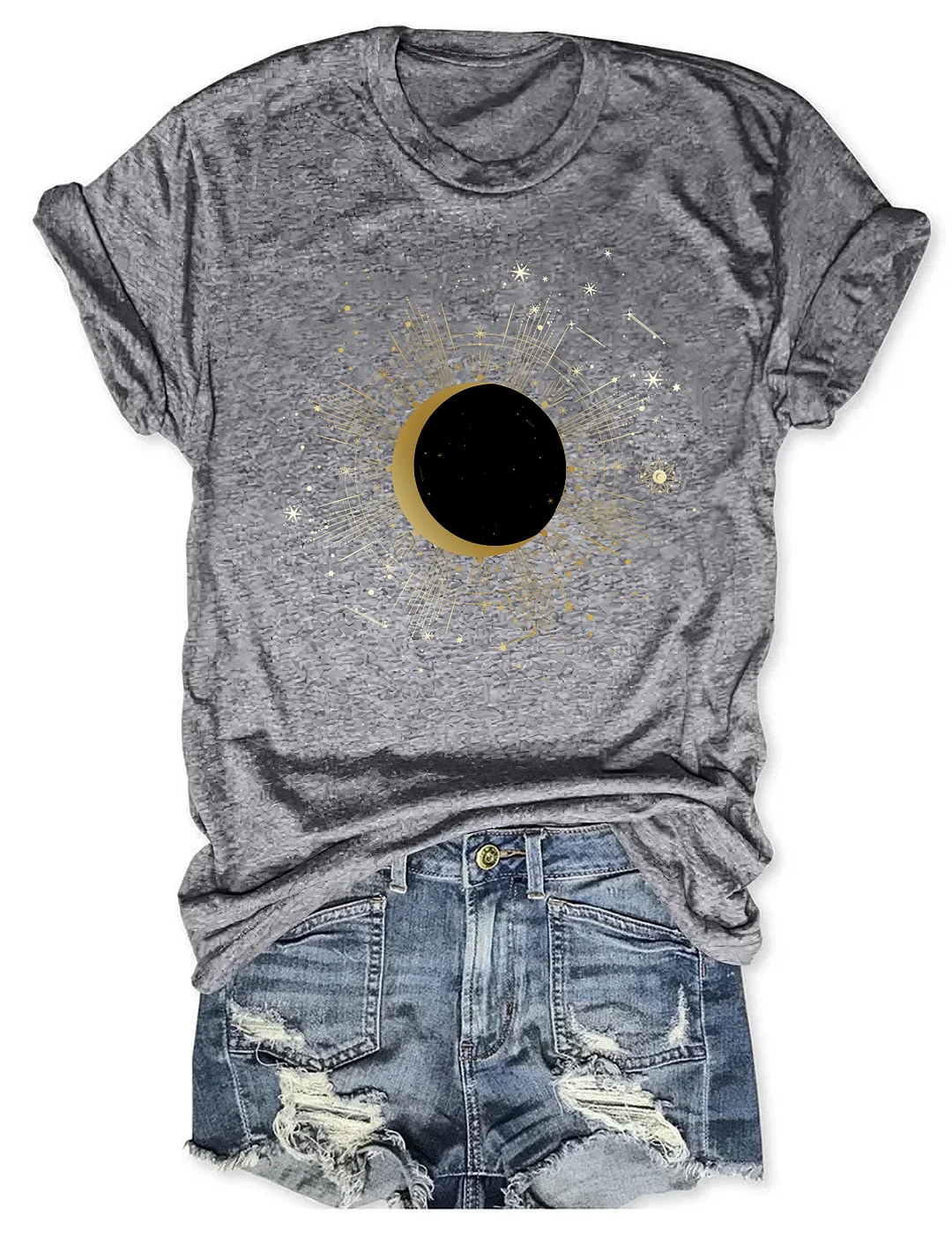 Path of Totality Total Solar Eclipse T-shirt