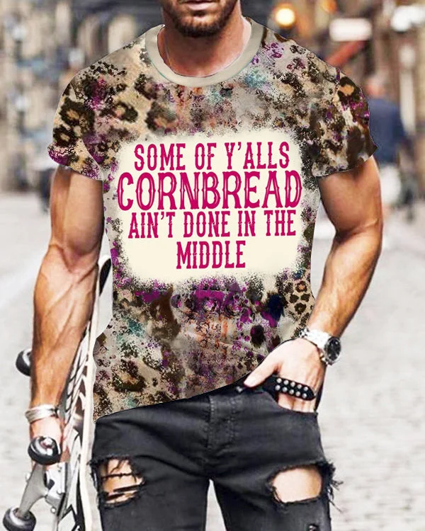 Men's Some Of Y'alls CORNBRESD Bleached Shirt