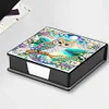 (US Local)Owl Diamond Painting Memo Pad Holder with 160 Sheets of Paper for DIY Art Craft