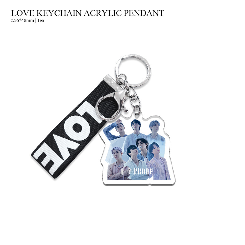 Bangtan Boys Proof Mini Photo Album Keychain - BTS Official Merch
