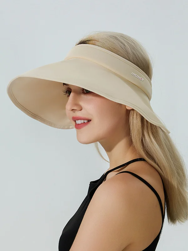 Sunshade UV Protection Hat with Large Brim And Empty Top Sunscreen Hat