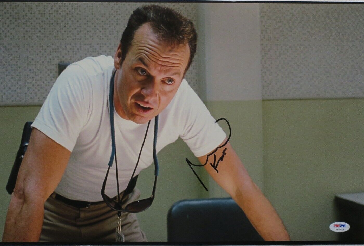 Michael Keaton Signed Jackie Brown Autographed 12x18 Photo Poster painting PSA/DNA #Y52159