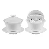 Original design creative white tea bowl/teacup/earphone case