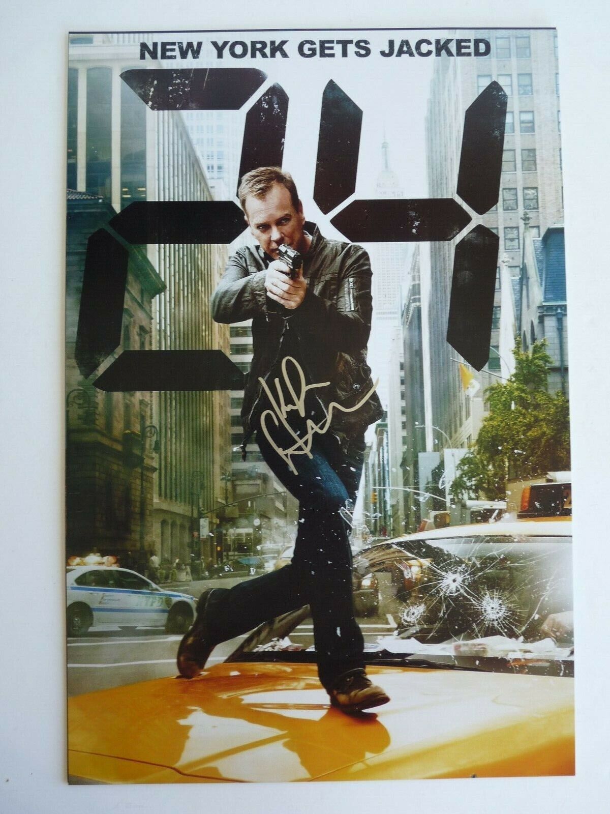 Kieffer Sutherland Signed Autographed 24 12x18 Movie Poster Photo Poster painting BAS Certified