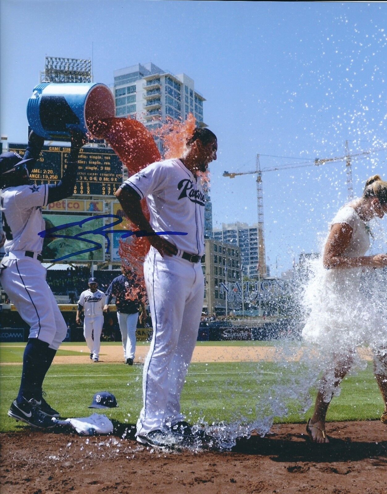 Autographed Tyson Ross San Diego Padres 8x10 Photo Poster painting w/ COA