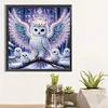 Diamond Painting-DIY Crystal Rhinestone Owl