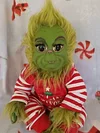 Christmas Grinch Baby Toys Soft Grinch Doll Christmas Plush Doll Xmas Kids Gifts
