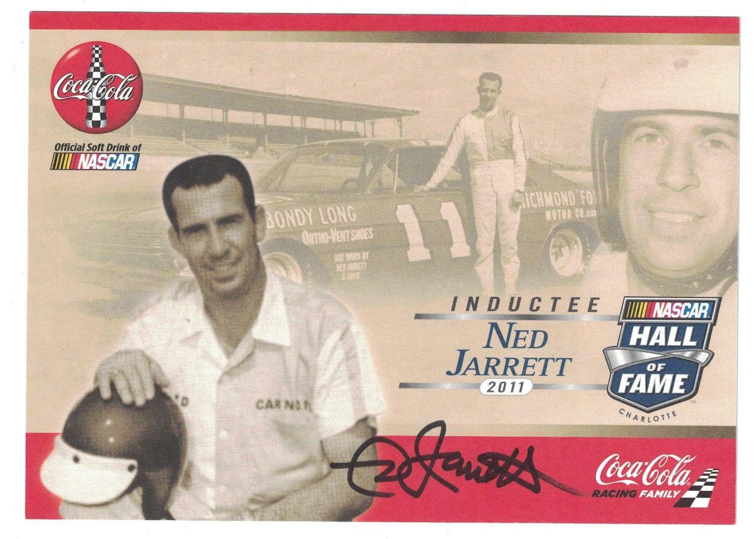 Ned Jarrett Signed Autographed 5 x 7 Photo Poster painting Nascar HOF