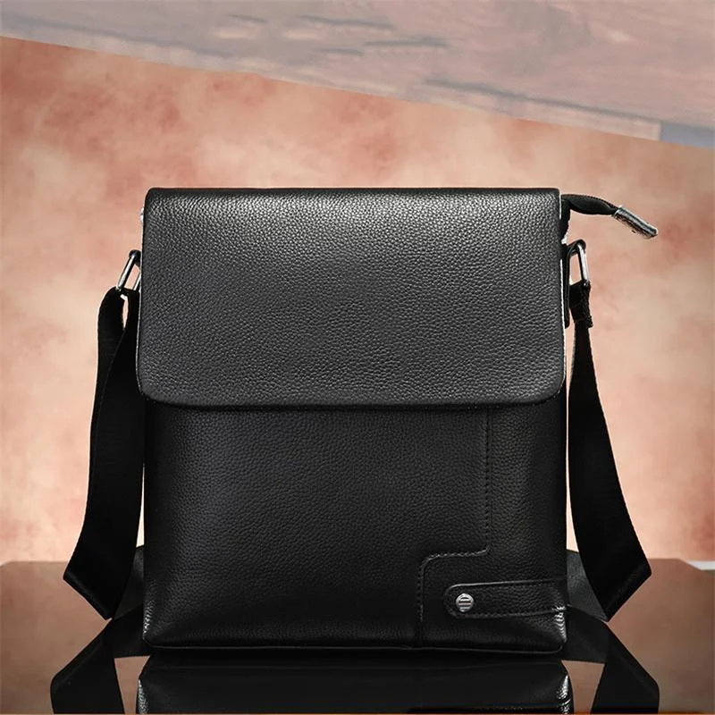 Grain Textured Style Organizational Layout Foldover Top Crossbody Sling Bag