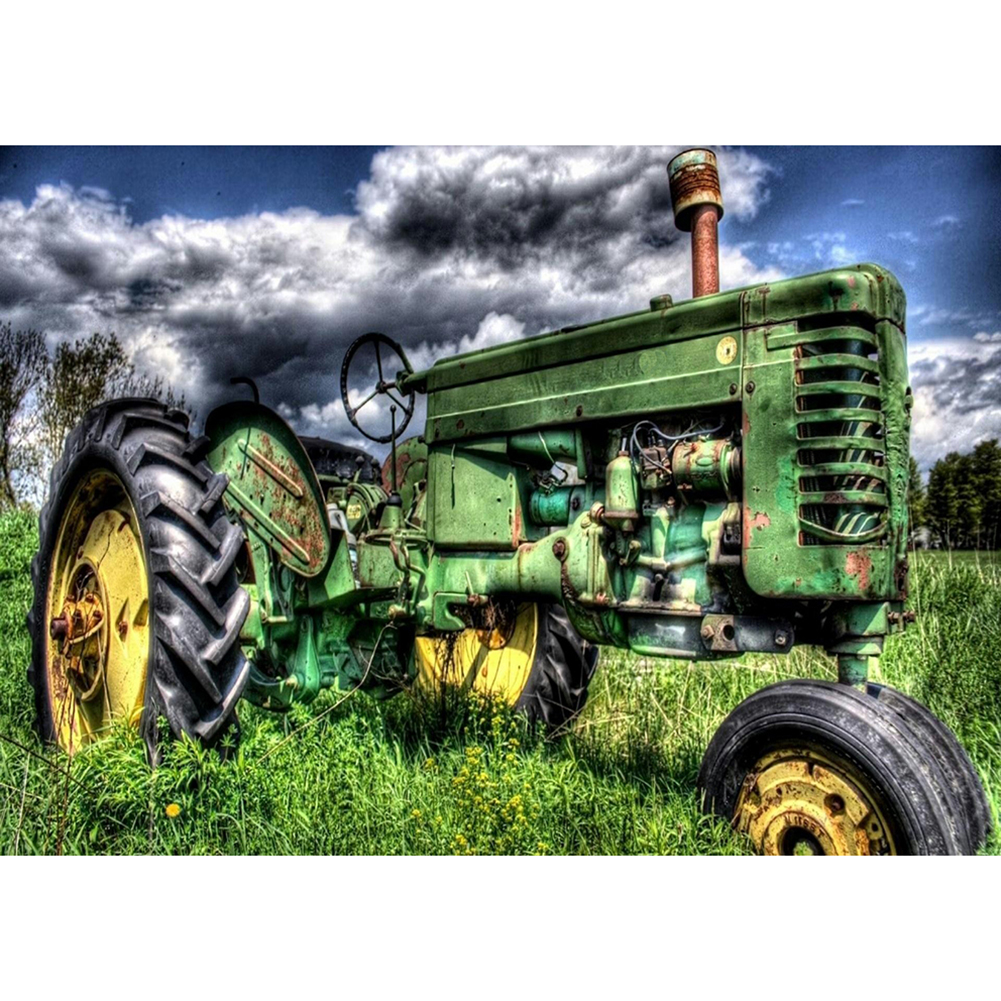 

Tractor In Farm - Round Drill Diamond Painting - 40*30CM, 501 Original