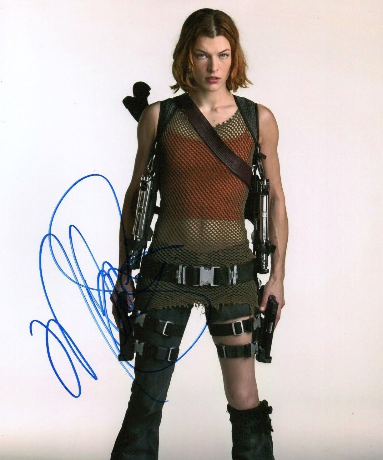 MILLA JOVOVICH AUTOGRAPHED SIGNED A4 PP POSTER Photo Poster painting PRINT