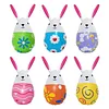 6 Pcs Easter Inflatable Outdoor Decorations PVC Colored Giant Egg Ornaments Blow Up Easter Egg Yard Decorations for Lawn/Garden/Porch/Courtyard