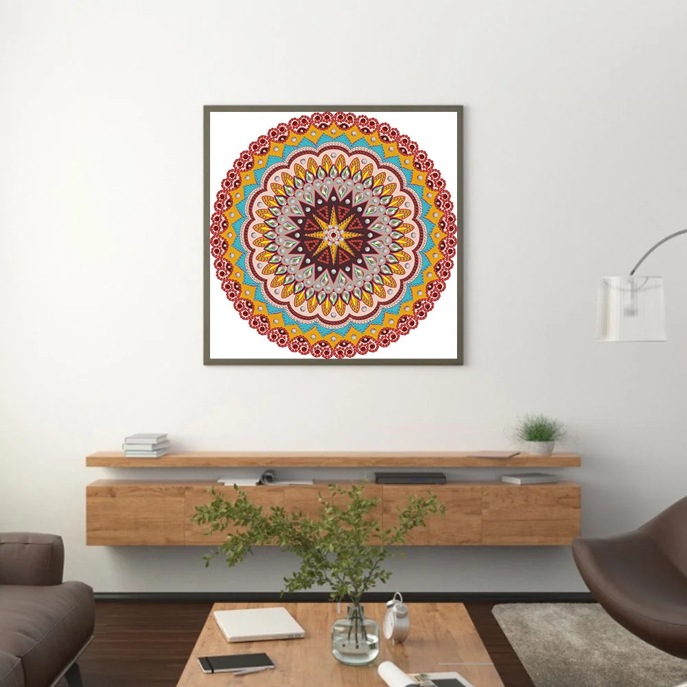 Special Shape Diamond Painting 30*30cm - Mandala Pattern