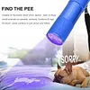 9LED Texture Pocket UV Torches Lighting Tool Mini 2W 395nm Backlight for Outdoor