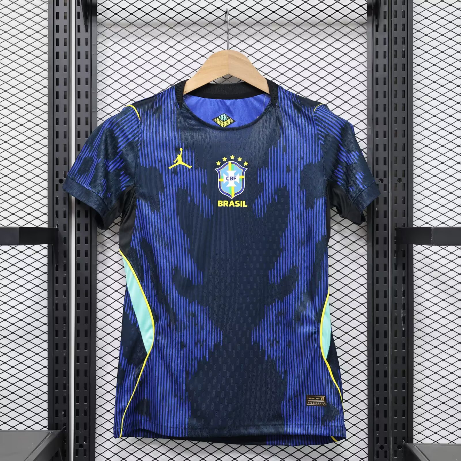 2026 Player Version Women' Sizes Brazil Away Football Jersey（The player version jersey is a bit tight, please pay attention to the size selection）