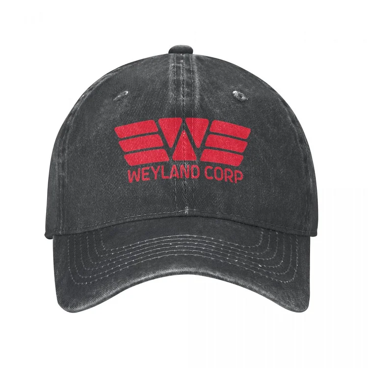 Weyland Corp Alien Movie Baseball Cap for Men Women Distressed Washed Snapback Hat Science Fiction Outdoor Summer Hats Cap