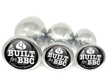 pornhint Pornhint BUILT FOR BBC - for Queen of Spades - Anal Plug Big Black Cock Lovers Slut Butt Plug in 3 sizes - Size Queen - Bull Rider - Hotwife Swinger