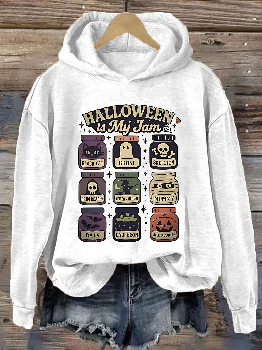 Halloween Jam Jars Hoodie