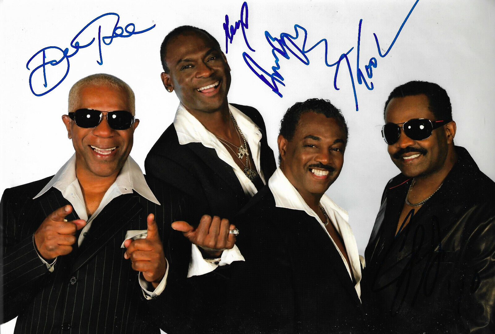 Kool & The Gang signed 8x12 inch Photo Poster painting autographs