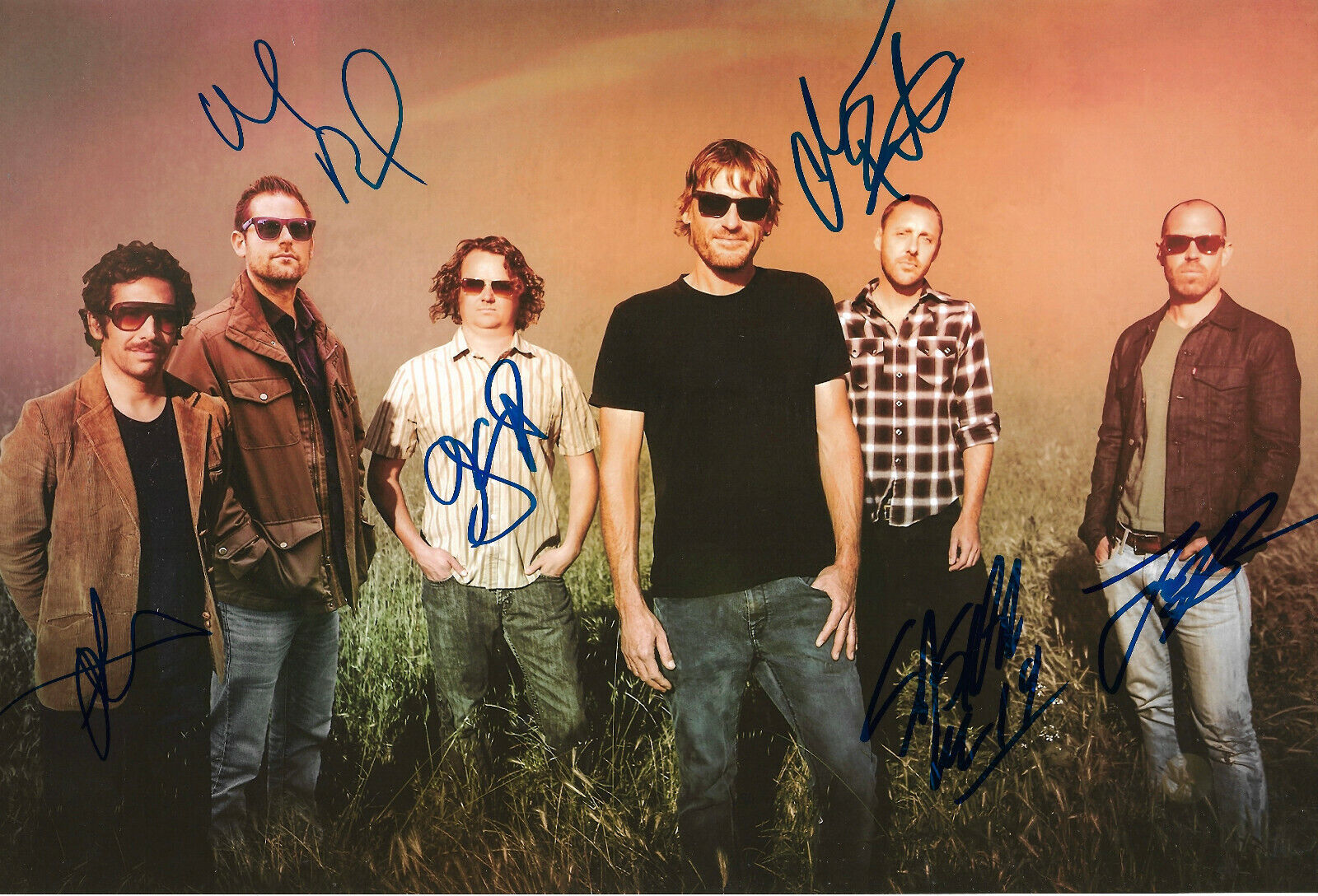 Mad Caddies signed 8x12 inch Photo Poster painting autograph