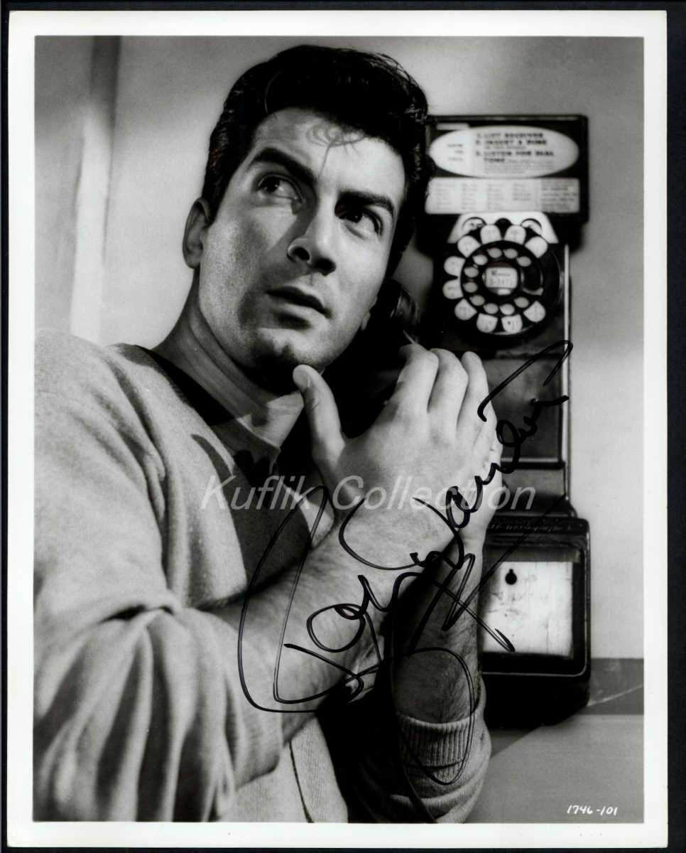 Ray Danton - Signed Vintage Celebrity Autograph Photo Poster painting