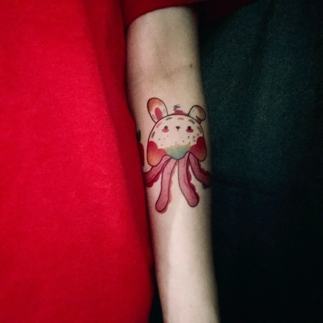 Japanese Cartoon Tattoo Stickers Female Anime Waterproof Cute Sexy Fashion Art Fake Tattoos Lasting Flower Arm Temporary Tattoos