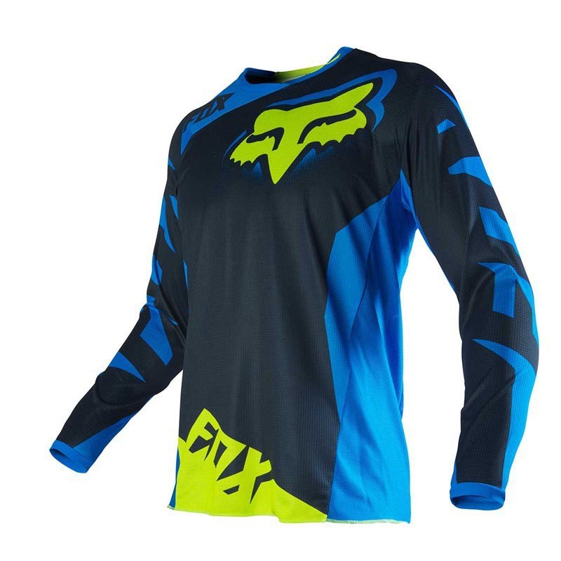 Unisex Motocross Logo Printed Quick Dry Long Sleeve Cycling Jersey / TECHWEAR CLUB / Techwear
