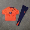 Barcelona 25-26 1/4 Zip Tracksuit Player Version T90- Orange Chandal