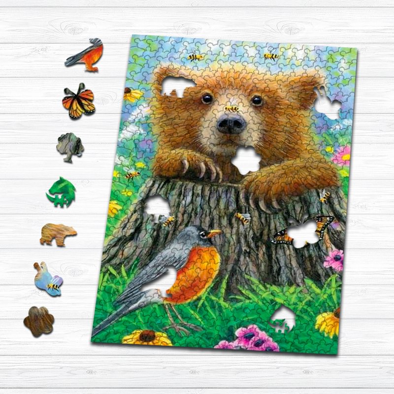 Ericpuzzle™ Ericpuzzle™ Bear Wooden Puzzle