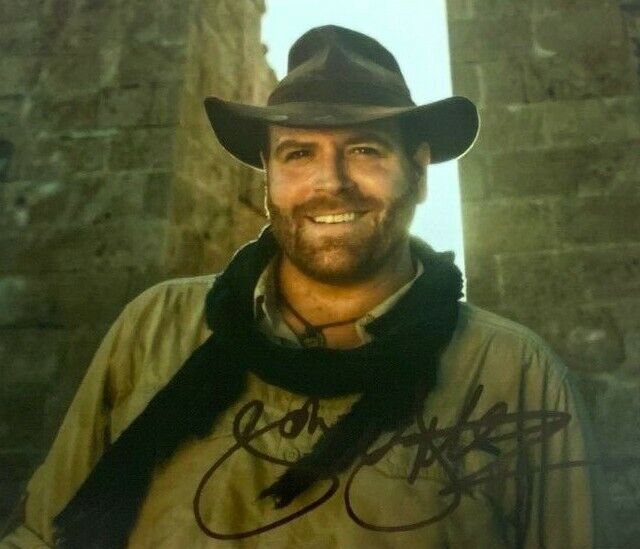 JOSH GATES EXPEDITION UNKNOWN GHOST HUNTERS SIGNED 8x10 Photo Poster painting